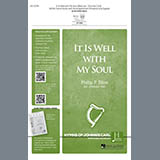 Download or print Philip P. Bliss It Is Well With My Soul (arr. Johnnie Carl) Sheet Music Printable PDF -page score for Hymn / arranged SATB Choir SKU: 431071.