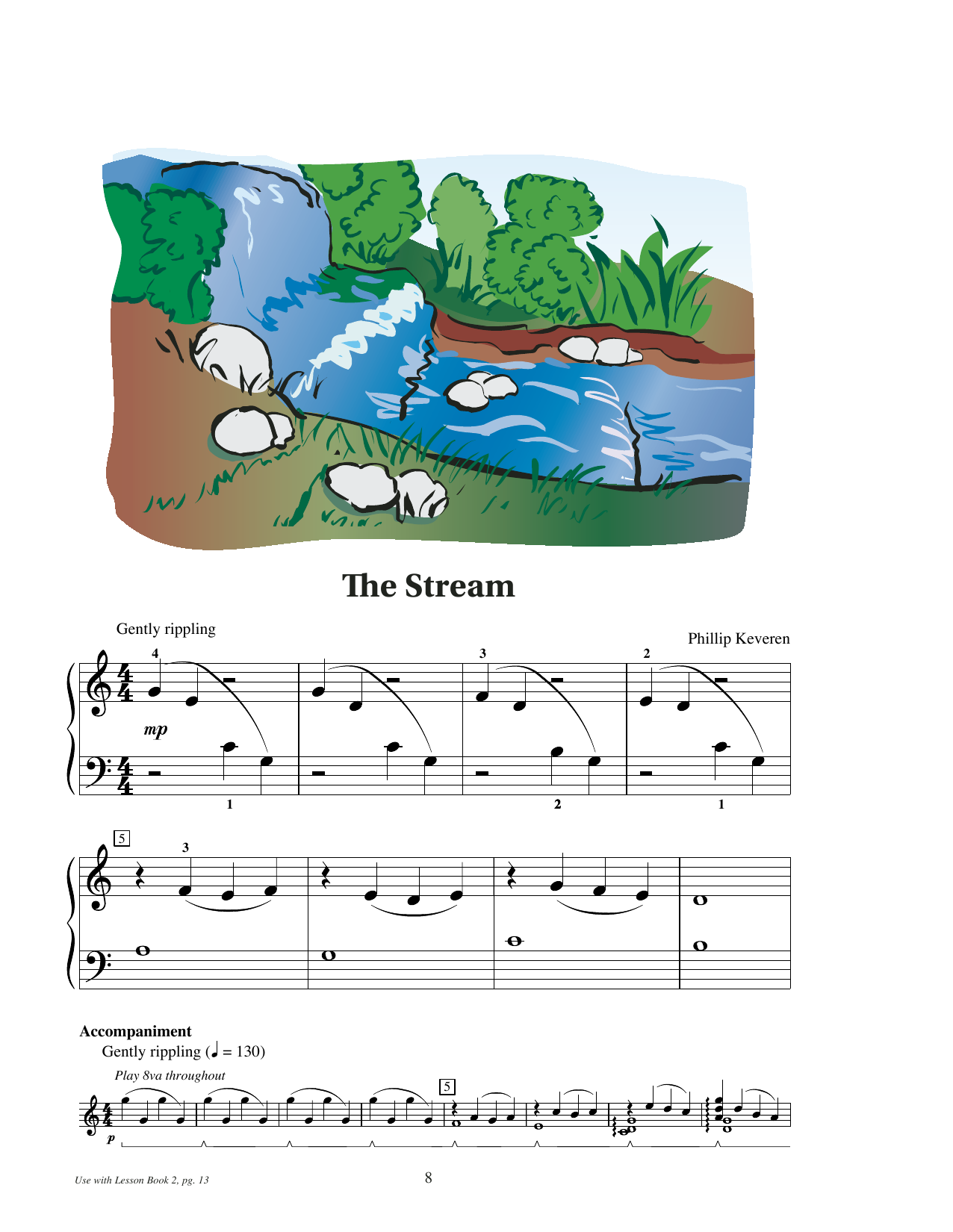 Download Phillip Keveren The Stream Sheet Music and learn how to play Educational Piano PDF digital score in minutes