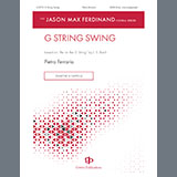 Download or print Pietro Ferrario G String Swing Sheet Music Printable PDF -page score for Concert / arranged SATB Choir SKU: 1544260.