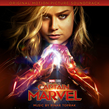 Download or print Pinar Toprak Entering Enemy Territory (from Captain Marvel) Sheet Music Printable PDF -page score for Film/TV / arranged Piano Solo SKU: 414733.