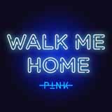 Download or print Pink Walk Me Home Sheet Music Printable PDF -page score for Pop / arranged Big Note Piano SKU: 429613.