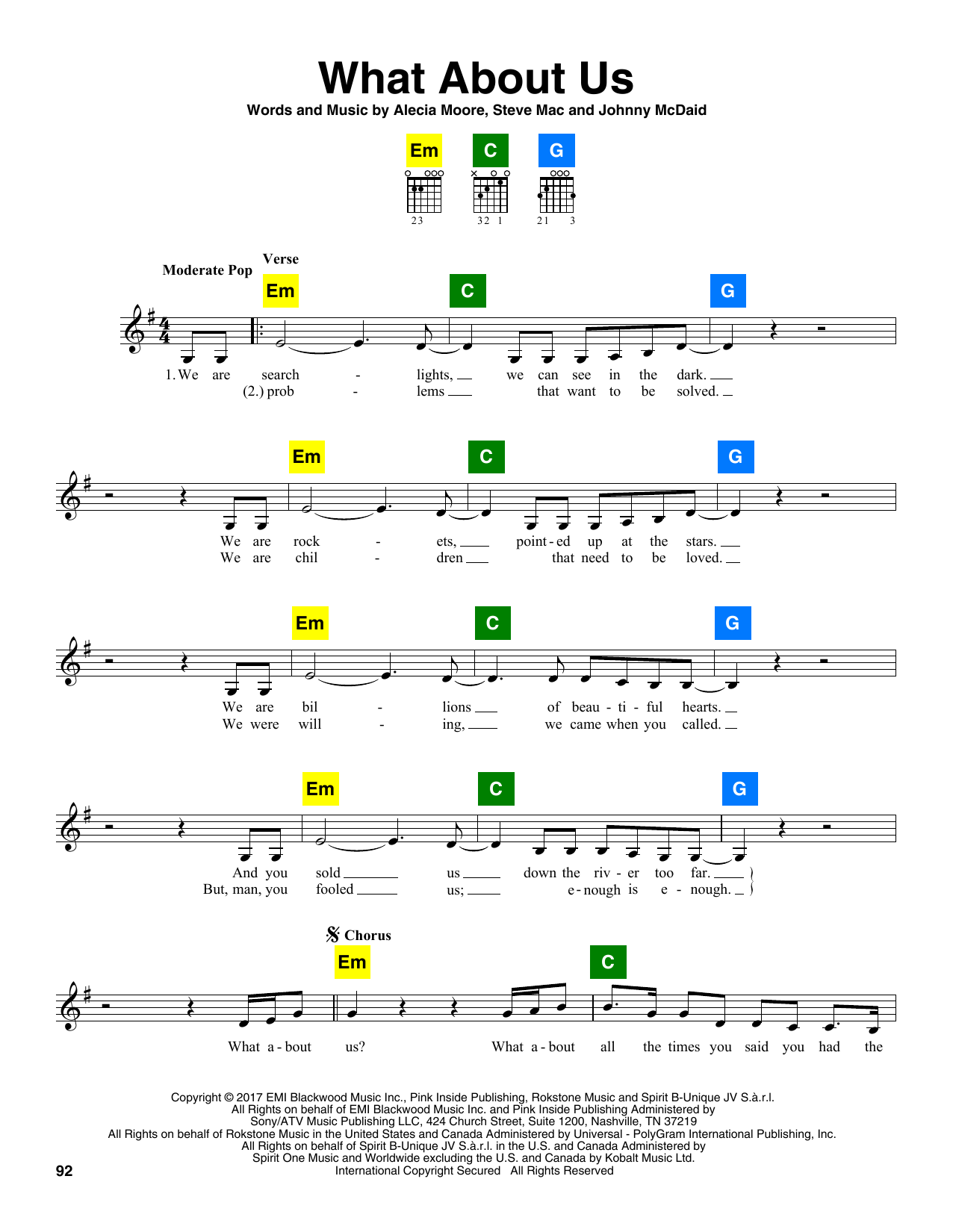 Download Pink Sheet Music and learn how to play ChordBuddy PDF score in minutes