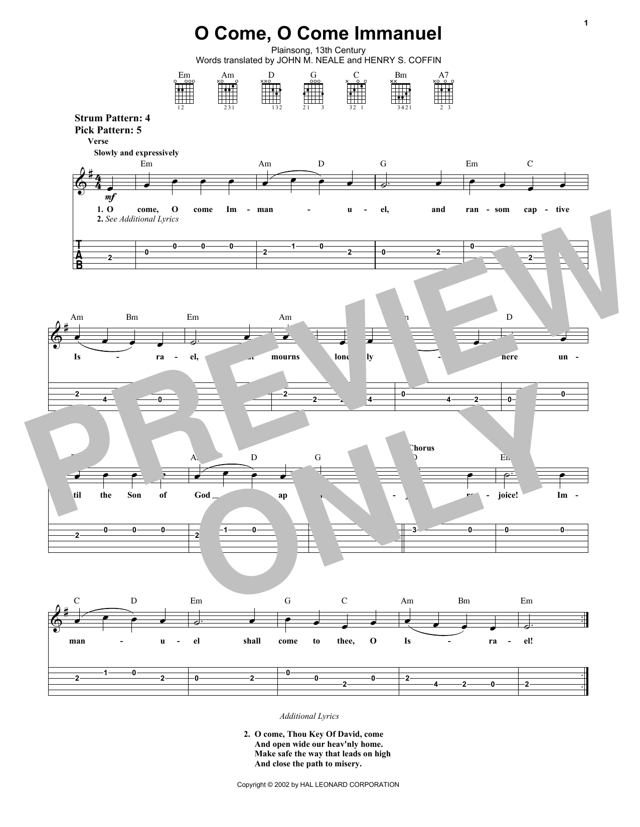 Download Plainsong, 13th Century O Come, O Come Immanuel Sheet Music and learn how to play Viola PDF digital score in minutes