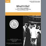 Download or print Platinum What'll I Do? (arr. Ed Waesche and Renee Craig) Sheet Music Printable PDF -page score for Barbershop / arranged SATB Choir SKU: 432648.