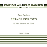 Download or print Poul Ruders Prayer For Two Sheet Music Printable PDF -page score for Classical / arranged Piano Solo SKU: 1633835.