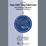 Download or print Queen Crazy Little Thing Called Love (arr. Chris Peterson) Sheet Music Printable PDF -page score for Barbershop / arranged TTBB Choir SKU: 283990.