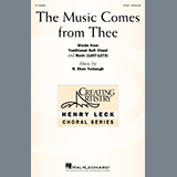 Download or print R. Eben Trobaugh The Music Comes From Thee Sheet Music Printable PDF -page score for Concert / arranged 2-Part Choir SKU: 1211995.