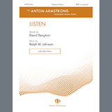 Download or print Ralph M. Johnson Listen Sheet Music Printable PDF -page score for Sacred / arranged SATB Choir SKU: 1545817.