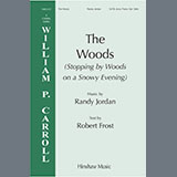 Download or print Randy Jordan The Woods (Stopping By Woods On A Snowy Evening) Sheet Music Printable PDF -page score for Concert / arranged SATB Choir SKU: 1541171.