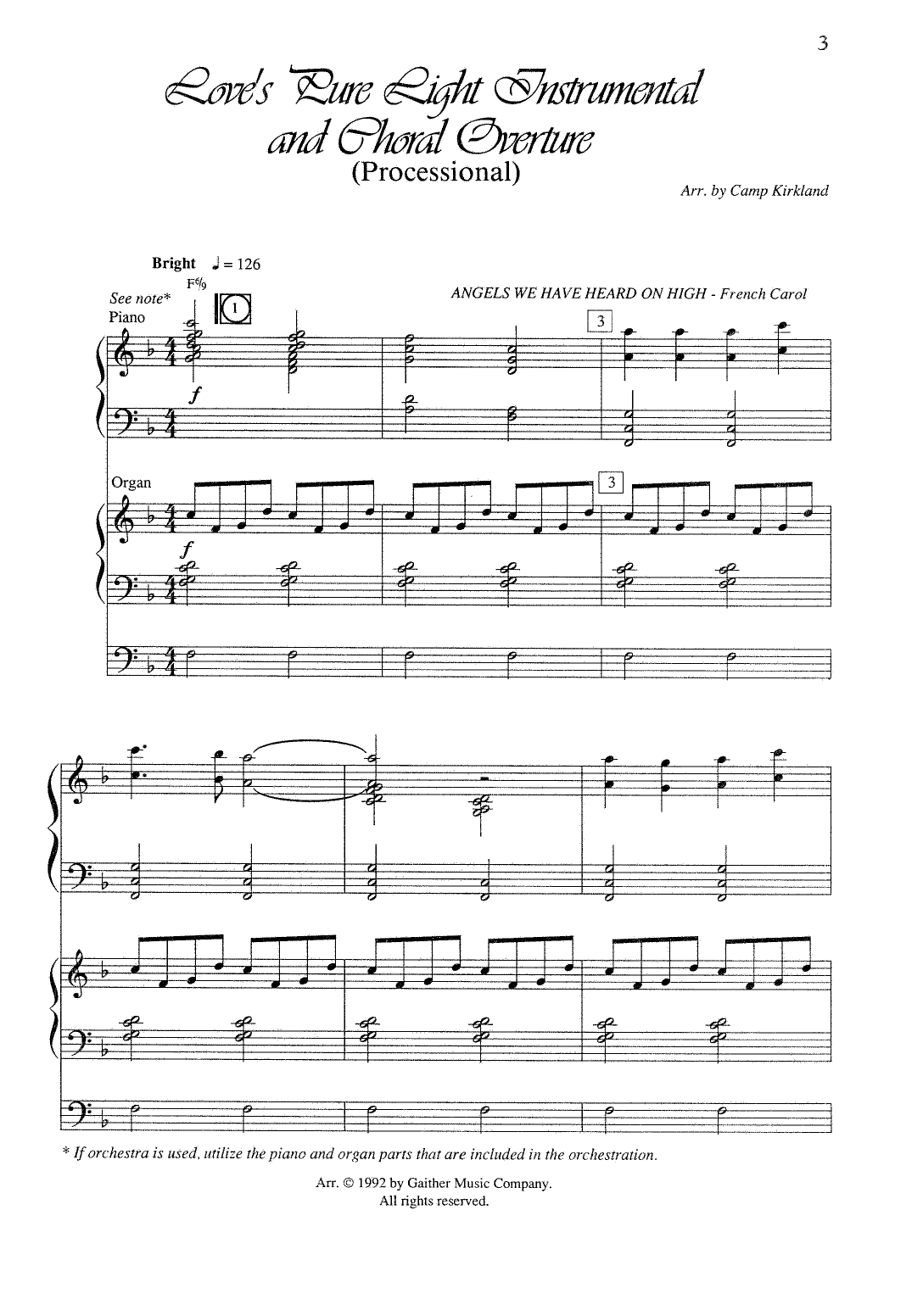 Download Randy Vader and Jay Rouse Love's Pure Light (arr. Camp Kirkland) Sheet Music and learn how to play SATB Choir PDF digital score in minutes