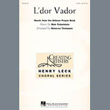 Download or print Meir Finkelstein L'Dor Vador (arr. Rebecca Thompson) Sheet Music Printable PDF -page score for Concert / arranged 2-Part Choir SKU: 157504.