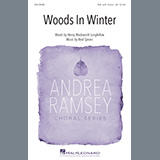 Download or print Reid Spears Woods In Winter Sheet Music Printable PDF -page score for Winter / arranged SSA Choir SKU: 847097.
