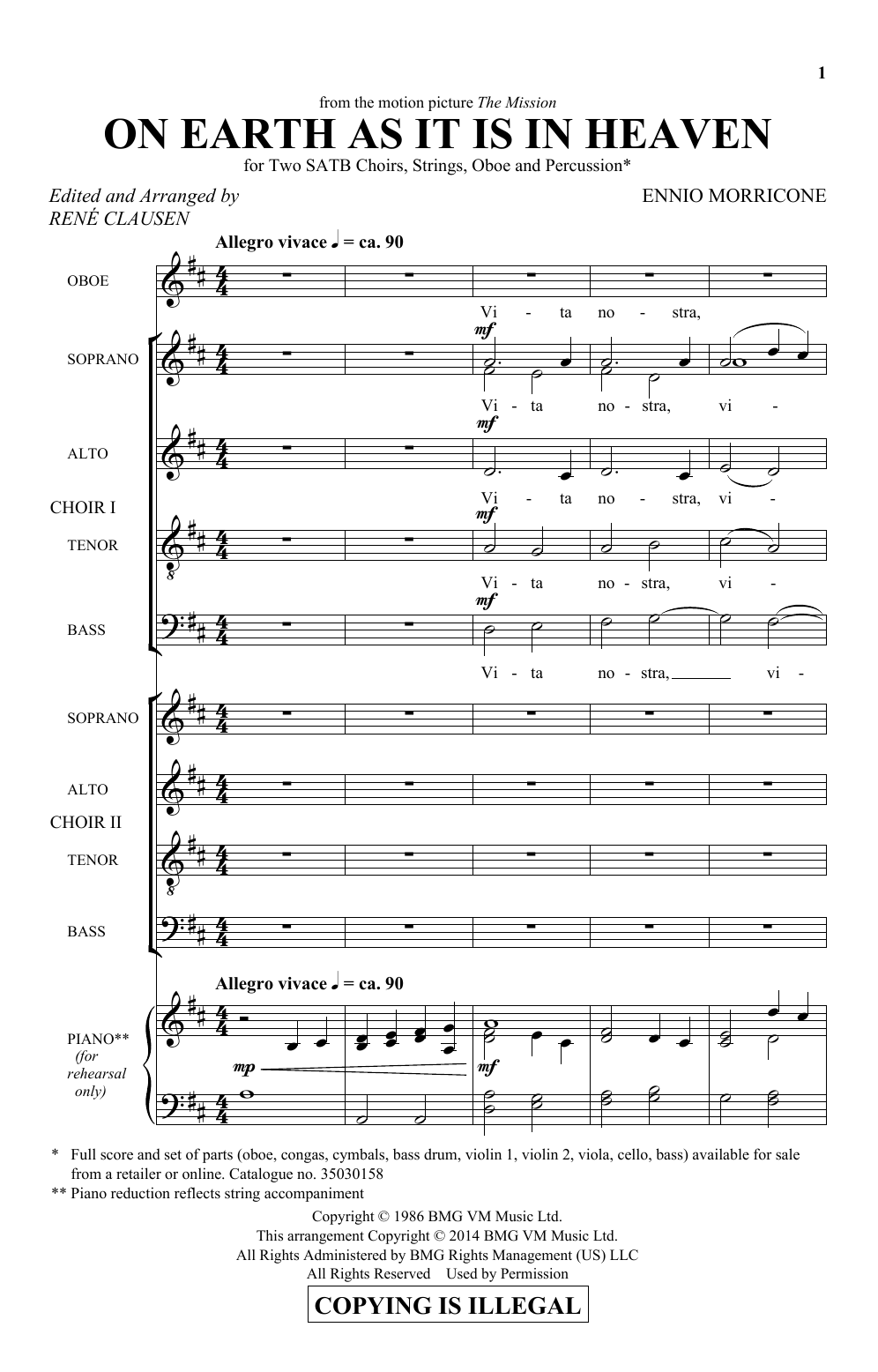 Download Rene Clausen On Earth As It Is In Heaven Sheet Music and learn how to play SATB PDF digital score in minutes