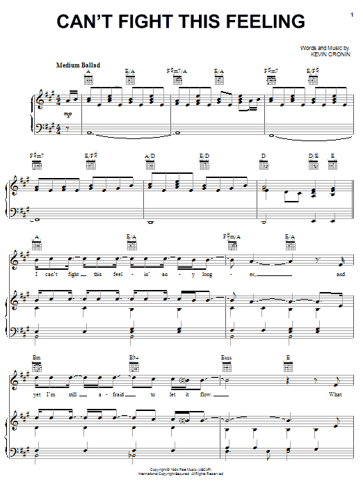 Download REO Speedwagon Can't Fight This Feeling Sheet Music and learn how to play Flute PDF digital score in minutes