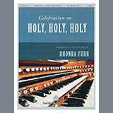 Download or print Rhonda Furr Celebration On Holy, Holy, Holy Sheet Music Printable PDF -page score for Sacred / arranged Organ SKU: 430851.