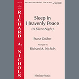 Download or print Richard A. Nichols Sleep In Heavenly Peace (A Silent Night) Sheet Music Printable PDF -page score for Christmas / arranged SATB Choir SKU: 1541176.