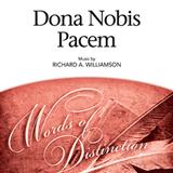 Download or print Richard A. Williamson Dona Nobis Pacem Sheet Music Printable PDF -page score for Concert / arranged SSA SKU: 156070.