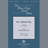 Download or print Richard Burchard On A March Day Sheet Music Printable PDF -page score for Concert / arranged SATB Choir SKU: 430991.