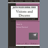 Download or print Richard Burchard Visions And Dreams Sheet Music Printable PDF -page score for Sacred / arranged TTBB Choir SKU: 431011.