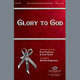 Download or print Richard Kingsmore Glory To God Sheet Music Printable PDF -page score for Christmas / arranged SATB Choir SKU: 287796.
