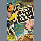 Download or print Richard Rodgers College On Broadway (from Too Many Girls) Sheet Music Printable PDF -page score for Broadway / arranged Piano, Vocal & Guitar Chords (Right-Hand Melody) SKU: 1776579.