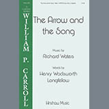 Download or print Richard Waters The Arrow And The Song Sheet Music Printable PDF -page score for American / arranged SATB Choir SKU: 424485.