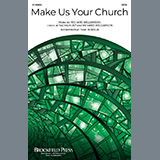 Download or print Richard Williamson and Sacha Hunt Make Us Your Church Sheet Music Printable PDF -page score for Sacred / arranged SATB Choir SKU: 1514263.