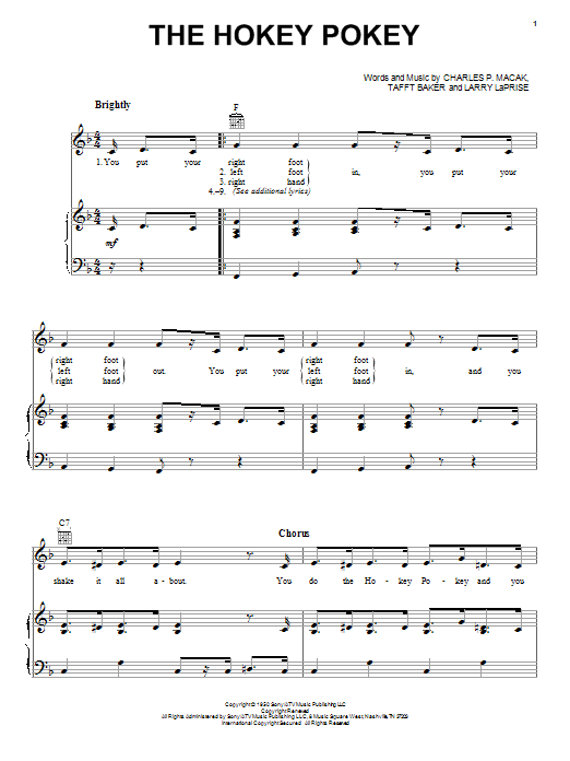 richard-thompson-the-hokey-pokey-sheet-music-notes-download