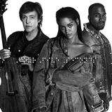 Download or print Rihanna FourFiveSeconds (feat. Kanye West and Paul McCartney) Sheet Music Printable PDF -page score for Pop / arranged Piano, Vocal & Guitar (Right-Hand Melody) SKU: 158445.