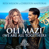 Download or print Rita Wilson & Christos Mastoras OLI MAZI (We Are All Together) (from My Big Fat Greek Wedding 3) Sheet Music Printable PDF -page score for Film/TV / arranged Piano, Vocal & Guitar Chords (Right-Hand Melody) SKU: 1390064.