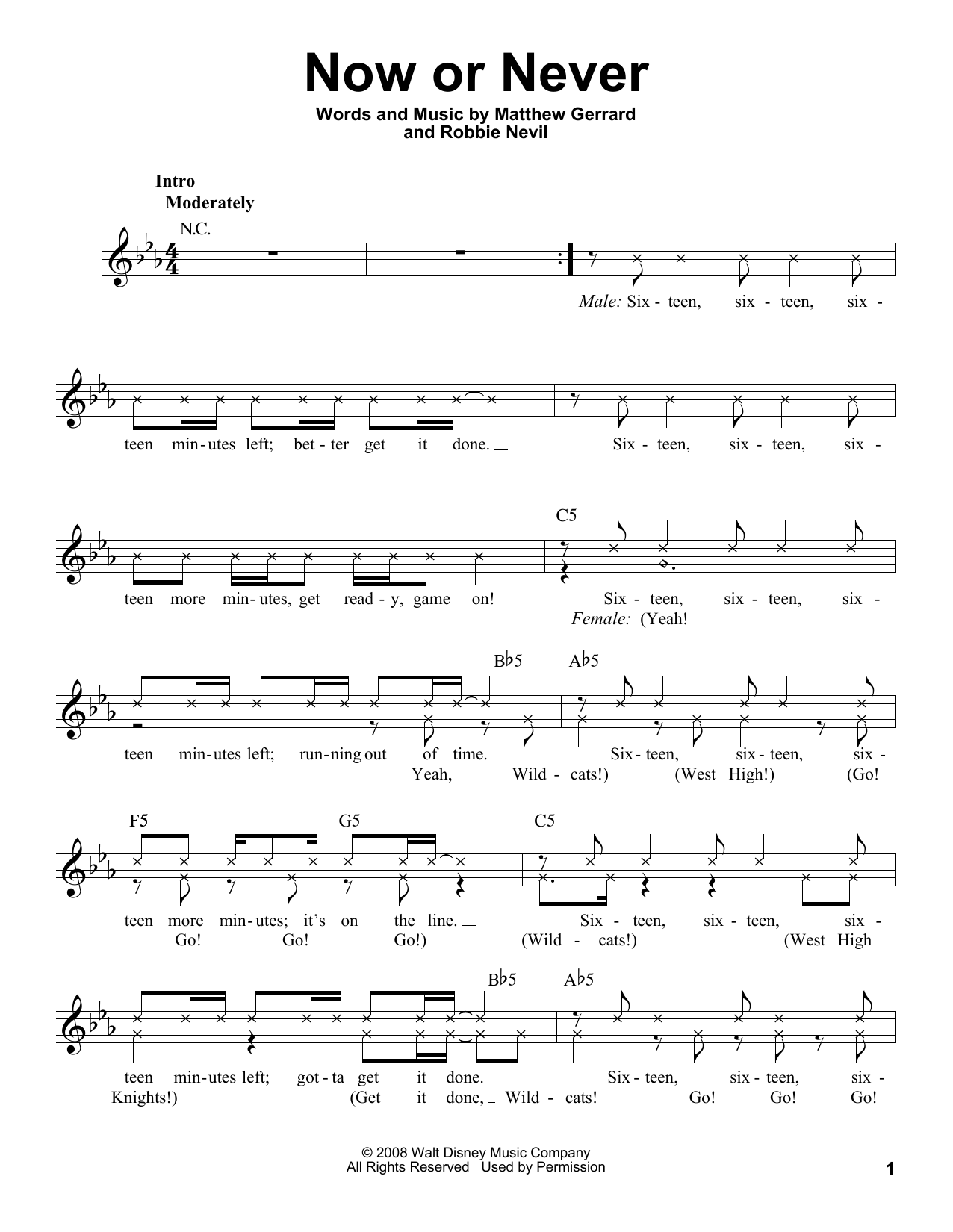 Download Robbie Nevil Now Or Never Sheet Music and learn how to play Voice PDF digital score in minutes