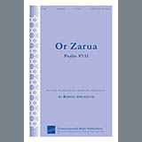 Download or print Robert Applebaum Or Zarua Sheet Music Printable PDF -page score for Jewish / arranged SATB Choir SKU: 1230549.