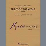 Download or print Robert Buckley Spirit of the Wolf (Stakaya) - Baritone T.C. Sheet Music Printable PDF -page score for Concert / arranged Concert Band SKU: 414010.