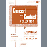 Download or print Robert Clérisse Theme De Concours Sheet Music Printable PDF -page score for Classical / arranged Trombone and Piano SKU: 479063.
