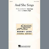 Download or print Robert Hugh And She Sings Sheet Music Printable PDF -page score for Concert / arranged 2-Part Choir SKU: 290437.