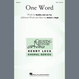Download or print Robert I. Hugh One Word Sheet Music Printable PDF -page score for Concert / arranged SAB Choir SKU: 407529.