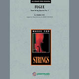 Download or print Robert Longfield Fugue from String Quartet No. 1 - Conductor Score (Full Score) Sheet Music Printable PDF -page score for Classical / arranged Orchestra SKU: 376910.