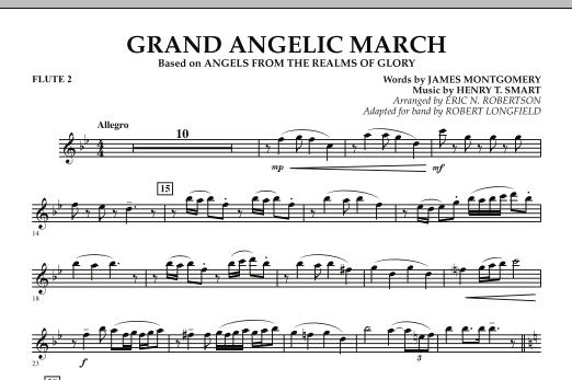 Download Robert Longfield Grand Angelic March - Flute 2 Sheet Music and learn how to play Concert Band PDF digital score in minutes