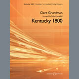 Download or print Robert Longfield Kentucky 1800 - Violin 1 Sheet Music Printable PDF -page score for Folk / arranged Orchestra SKU: 286574.