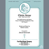 Download or print Robert Lowry Christ Arose (with And Can It Be?) (arr. David Schmidt) - F Horn Sheet Music Printable PDF -page score for Romantic / arranged Choir Instrumental Pak SKU: 410870.