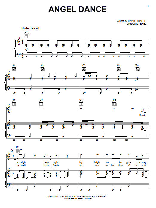 Download Robert Plant Angel Dance Sheet Music and learn how to play Piano, Vocal & Guitar (Right-Hand Melody) PDF digital score in minutes