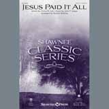 Download or print Robert Sterling Jesus Paid It All Sheet Music Printable PDF -page score for Hymn / arranged TTBB SKU: 93333.
