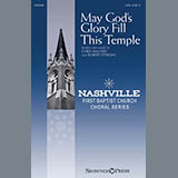 Download or print Robert Sterling May God's Glory Fill This Temple Sheet Music Printable PDF -page score for Sacred / arranged SATB Choir SKU: 415503.