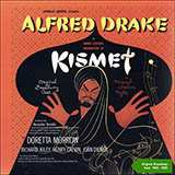 Download or print Robert Wright And This Is My Beloved (from Kismet) Sheet Music Printable PDF -page score for Wedding / arranged Piano & Vocal SKU: 1790493.