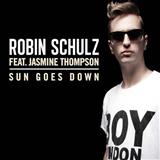 Download or print Robin Schulz Sun Goes Down (feat. Jasmine Thompson) Sheet Music Printable PDF -page score for Dance / arranged Piano, Vocal & Guitar (Right-Hand Melody) SKU: 121223.