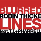 Download or print Robin Thicke Blurred Lines Sheet Music Printable PDF -page score for R & B / arranged Piano, Vocal & Guitar (Right-Hand Melody) SKU: 116165.