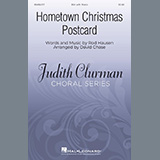 Download or print Rod Hausen A Hometown Christmas Postcard (arr. David Chase) Sheet Music Printable PDF -page score for Concert / arranged SSA Choir SKU: 1193924.