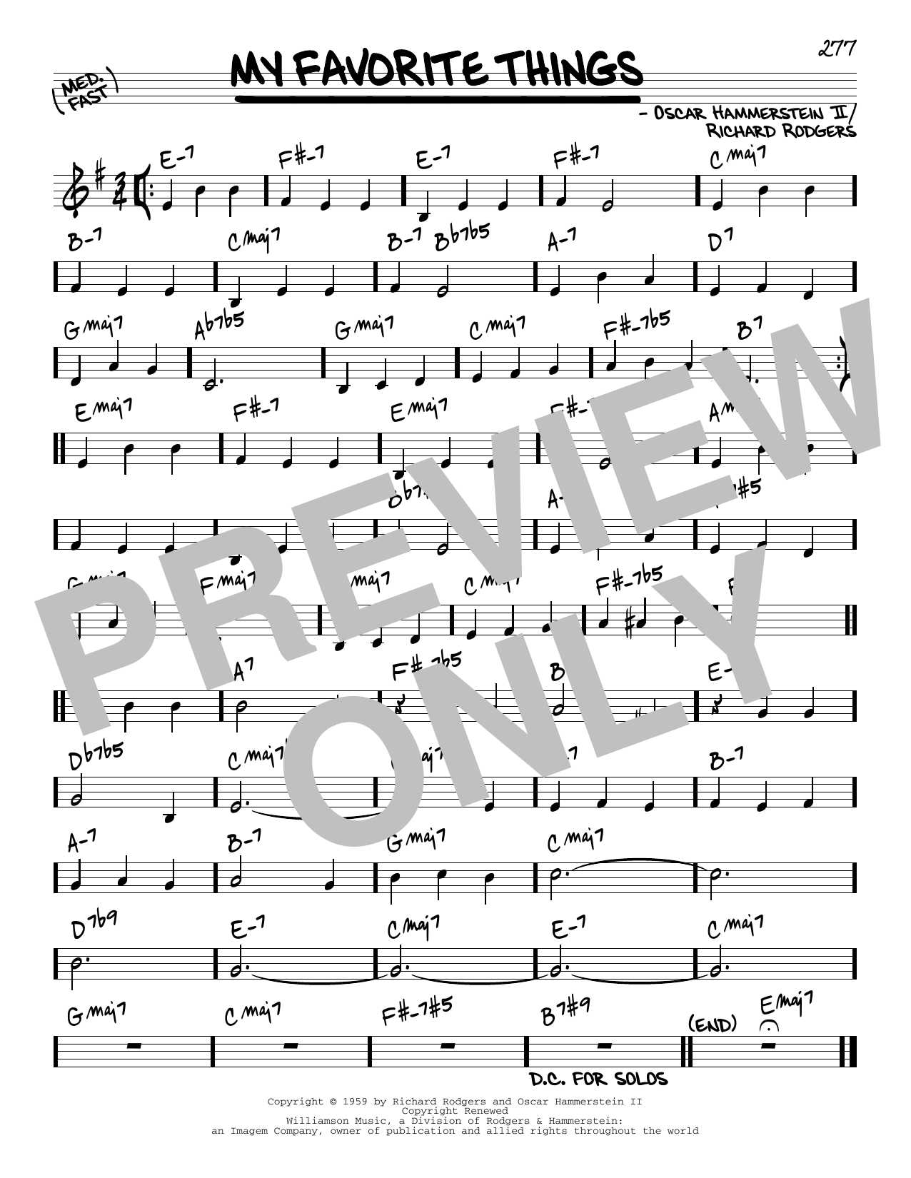 Download Rodgers & Hammerstein My Favorite Things [Reharmonized version] (from The Sound Of Music) (arr. Jack G Sheet Music and learn how to play Real Book – Melody & Chords PDF digital score in minutes