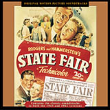 Download or print Rodgers & Hammerstein Our State Fair Sheet Music Printable PDF -page score for Broadway / arranged Piano, Vocal & Guitar (Right-Hand Melody) SKU: 20558.