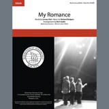 Download or print Rodgers & Hart My Romance (arr. Burt Szabo) Sheet Music Printable PDF -page score for Barbershop / arranged SSAA Choir SKU: 407085.
